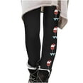 thumbnail image 4 of Kaemgyyd Christmas Leggings for Women Trendy High Waisted Soft Yoga Pants Comfy Stretch Print Workout Tights, 4 of 5