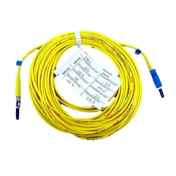 10M Leviton Fiber Optic Single-Mode Simplex Patch Cable Cord ST SC UPC UPSCT-S10