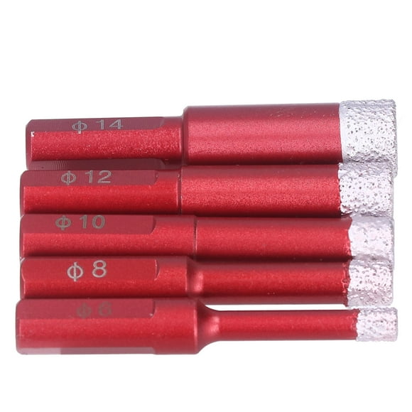Drill Bit Tool5Pcs Diamond Drill Bit Drill Bit Diamond Drill Bit Impressive Results