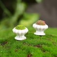 thumbnail image 3 of 8pcs Tiny Flowers Miniature Artificial Flower Plants Mini Decorations for Tiny House, 3 of 6