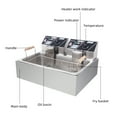thumbnail image 4 of Veryke Large Single-Cylinder Electric Deep Fryer for Home Restaurant Store, 4 of 7