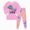 A86-Pink, variant on Girls and Boys Pajama Set Long Sleeve Kids Casual Cute Pattern Sets Kids Sleepwear 6-12 Months 12-24 Months 2T 3T 4T 5T 6T 7T Children Pink,3-4 Years