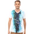 thumbnail image 1 of Calvin Klein - Camiseta gráfica con logo de acuarela para hombre, color blanco, grande Calvin Klein Camiseta gráfica, 1 of 1