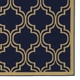thumbnail image 7 of Linon Home Décor Innovations Area Rug Collection, Navy and Tan, 9.5' x 6.5', 7 of 7