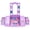 Disney Stitch, variant on Disney Stitch Beauty Vanity Set with Light-Up Mirror, Includes Lip Gloss, Eyeshadow, Blush, Brushes, Nail Polish, Accessories, Batteries Not Included, Ages 6+, for Gift-Giving, by Townley Girl