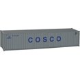 thumbnail image 1 of Walthers SceneMaster HO Modelo a escala de China Ocean Shipping Chevron Contenedor corrugado de 40' 949-8155, 1 of 2