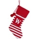thumbnail image 2 of Christmas Large Letters Christmas Stockings Cute Striped Christmas Tree Pendant Holiday Decorations, 2 of 5
