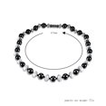 thumbnail image 3 of 1 Unidad De Collar De Cuentas De Diamantes De Imitación De Hematita Para Terapia Magnética Para Hombres Y Mujeres, Regalo De Joyería, 3 of 6
