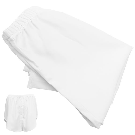 SEWCHICS 1Piece Skirt Extenders for Women Smooth Appearance for Casual Layering Polyester White XXL