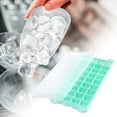 thumbnail image 5 of LLDYYDS Ice Cube Tray, Soft Silicone Ice Tray with Lid, Flexible and Stackable Ice Cube Trays for Freezer, 1-Inch Cubes, 5 of 5