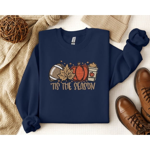 Embroidered Tis The Season Shirt
