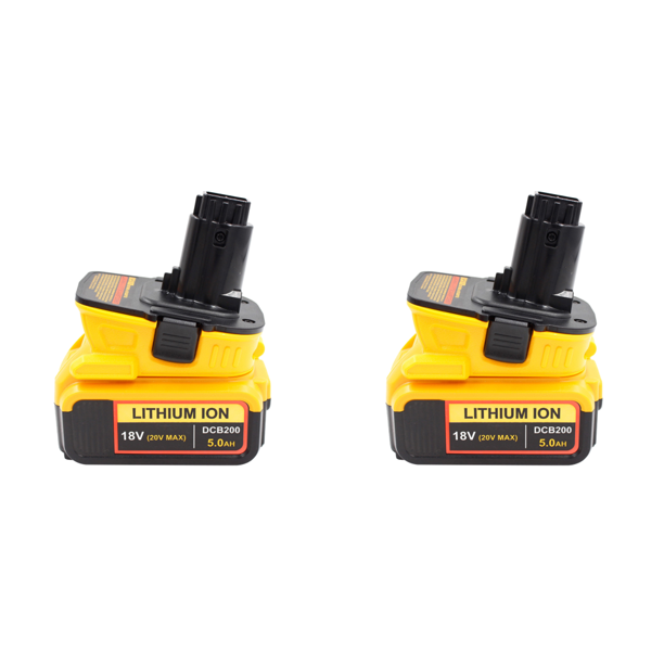 Adaptador Btafrte Batería 18 V/20 V 2 5 A para Herramientas Eléctricas Domésticas amarillo
