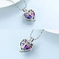 thumbnail image 4 of Tree of Life Urn Necklace for Ashes Hollow Heart Urn Cremation Jewelry Memorial Keepsake Jewelry W/Funnel Filler Gifts for Women Men, 4 of 7