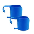 thumbnail image 2 of Aoyunhp 2Pcs Pool Cup Holders,Drink Holder for Pool,Cup Holder for Above Ground Pools Pool Cup Holders for Drinks Above Ground Round Pool Bar Strong and Easy to Use Clip,Blue, 2 of 7