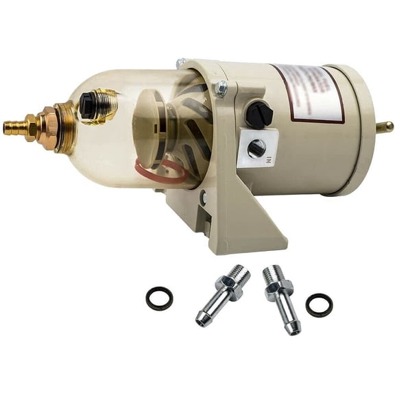 500FG 500FH Diesel Turbine Fuel Filter Water Separator, Replacement Filter for Marine Boat Applications