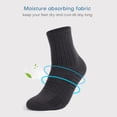 thumbnail image 4 of 3-pack Wool Socks Anti Slip Sports Socks Outdoor Fitness Breathable, 4 of 8