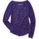 thumbnail image 1 of Aeropostale Suéter térmico con lentejuelas para mujer, Púrpura, XS Aeropostale Térmico, 1 of 1