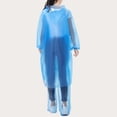 thumbnail image 4 of Hvyesh Disposable Rain Suit, Full Body Poncho with Hood and Rain Pants, 4 of 5