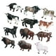 thumbnail image 3 of 12 piezas de mini modelos de vacas perfecl Figuras de animales de simulación Juguetes educativos PVC, 3 of 8