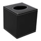 thumbnail image 5 of Cubierta de caja de pañuelos faciales Cuadrados Sunnimix Tapa del soporte del pañuelo facial Negro, 5 of 8
