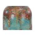 thumbnail image 4 of DecMode 20" Handmade Distressed Blue Ceramic Vase, 4 of 8