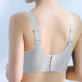 thumbnail image 4 of Sngxgn Front Closure Bra for Women Seamless Unlined Underwire T-Shirts Bra(D,40/90C), 4 of 5