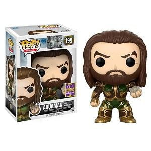 POP Movies: DC - Justice League - Aquaman with Mother Box Summer Convention Exclusive
