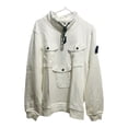thumbnail image 1 of Sudadera Stone Island Multipocket Blanca Talla M, 1 of 5