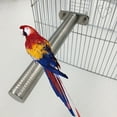 thumbnail image 5 of YIEMEEN Stainless Steel Perch Bird Standing Bar Anti Slip for Small and Medium Birds, 5 of 16