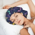 thumbnail image 6 of Yiaed Colorful Dinosaur Print Satin Bonnet Silk Bonnet Hair Bonnet for Sleeping Hair Bonnets, 6 of 6