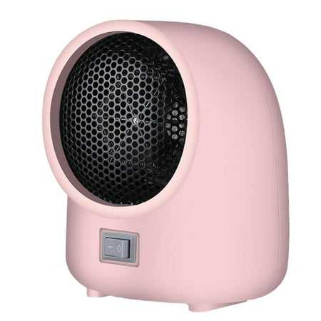 

Cartoon Personal Mini Space Heater Fan Portable Electric Home Office Indoor Use Ceramic Heating Overheat Protection US Plug
