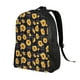 thumbnail image 2 of Disketp Royal Blue Plaid Sunflower Mochila Unisex de Apertura Lateral Completa, Mochila para Laptop para Escuela, Trabajo y Viajes, 2 of 8