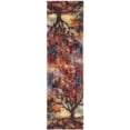 thumbnail image 2 of Safavieh Gypsy Henderson Abstract Runner Rug, Rust/Blue, 2'3" x 8', 2 of 8