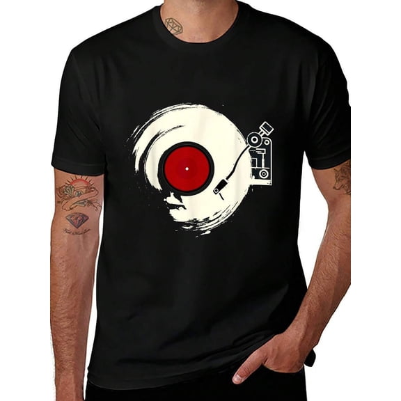 Men's T-Shirt Letter Printed Shirt, Suitable For Sports And Leisure Cotton T-Shirts, Street Style Short Sleeved Clothing, Soft, Breathable And Comfortable