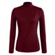 thumbnail image 5 of HongQid Women's Long Sleeve Mock Turtleneck Shirts 2025 Fleece Lined Base Layer Slim Fit Thermal Underwear Tops, 5 of 6