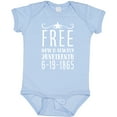 thumbnail image 3 of Inktastic Free- Now and Always- Juneteenth 6-19-1865 Boys or Girls Baby Bodysuit, 3 of 5