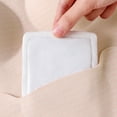 thumbnail image 4 of Lenpel Girls' Thermal Shirts Fleece Lined Long Sleeve V Neck Striped Slim Base Layer Tops Basic Warm Undershirts(Beige,14-16 Years), 4 of 6