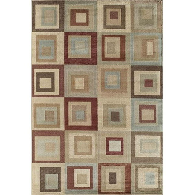 Rugs America 23831 2 ft. 3 in. x 7 ft. 10 in. Capri Palmer Runner Area Rug
