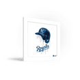 thumbnail image 3 of Gallery Pops MLB Kansas City Royals - Drip Helmet Wall Art, White Framed Version, 12" x 12", 3 of 5