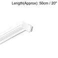 thumbnail image 2 of Uxcell Acrylic Square Rod,10mmx10mmx20inch Plastic Rod Solid PMMA Bar 3Pcs, 2 of 5