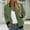 Vert, variante sur Frostluinai Bomber Blouson pour Femmes à Manches Longues, Veste à Fermeture Éclair Complète, Manteaux Légers Unis, Manteau de Moto Décontracté Ample Coupe-Vent avec Poche