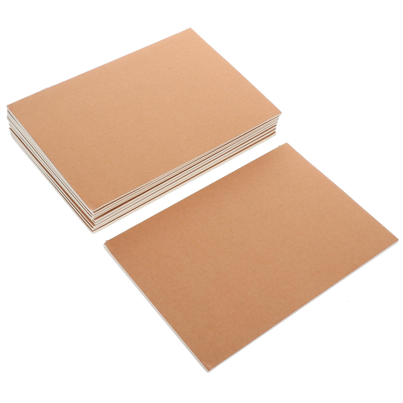 AURARMLET Assorted Color Bulk Blank Journals for Office Use Lightweight Paper Notebooks Small Size Pack of 10