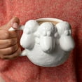 thumbnail image 6 of Disney Toy Story Coffee Mug - Cute Bo Peep Figural Sheep - Great Gift for Toy Story & Pixar Fans - Ceramic, 6 of 6