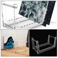 thumbnail image 3 of Raindrops Vinyl Record Holders Album Display Rack Rectangular Design for Music Lovers 1Pack, 3 of 8