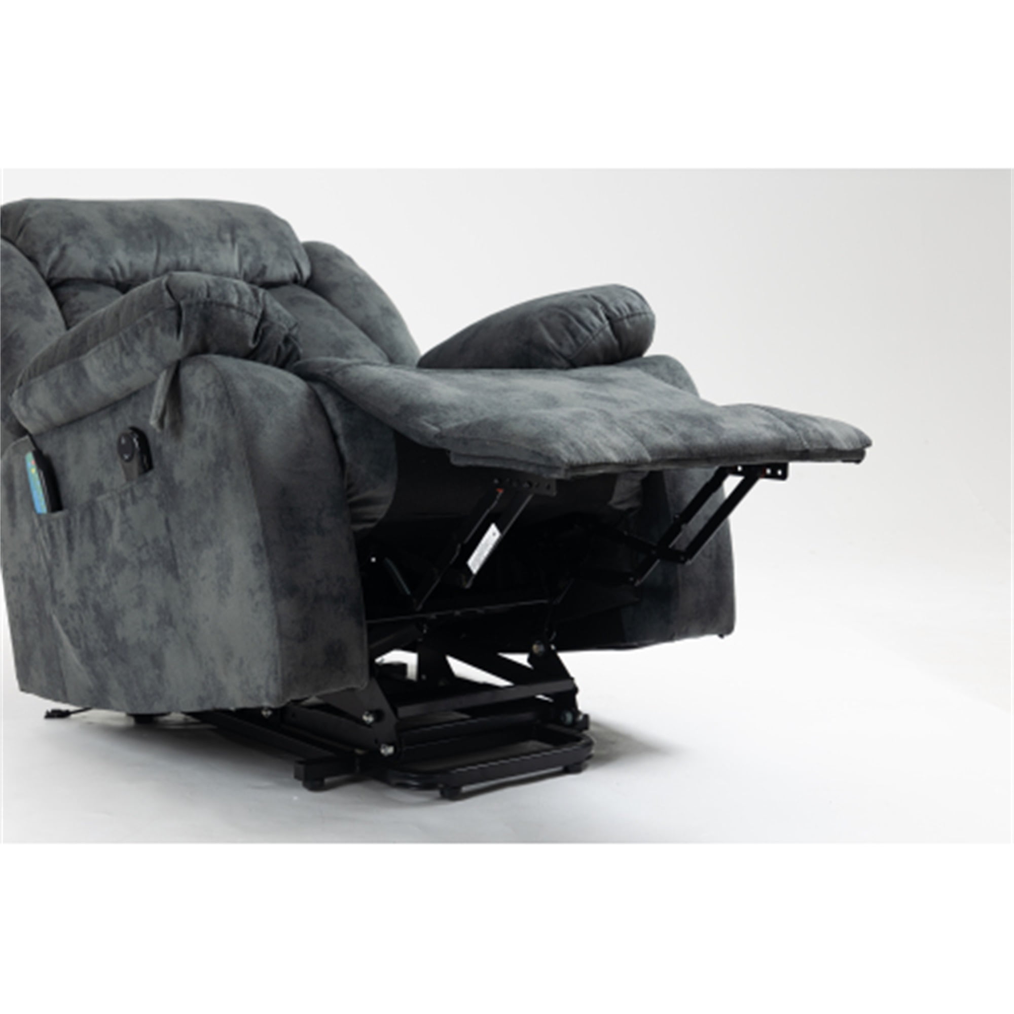 Kadyn Push-Back Recliner, Single Sofa Home Theater Chairs Power Electric Reclining for Elderly with Backrest for Living Room, Gray Kadyn Push-Back Recliner, Single Sofa Home Theater Chairs Power Electric Reclining for Elderly with Backrest for Living Room, Gray