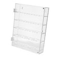 thumbnail image 2 of Yinanstore Display Case Holder Cabinet Acrylic 5 Rows Showcase Rack for Grandfathers Fathers Collector Gift Clear, 2 of 8