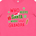 thumbnail image 4 of Inktastic Who Needs Santa when I Have Grandpa Youth T-Shirt, 4 of 5