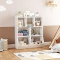 thumbnail image 6 of Danolapsi Kids Storage Organizer,3 Tier Children Bookcase and Bookshelf,Toy Storage Organizer Bookshelf,7 Compartment Bookshelf & Toy Shelf for Kids' Room,Bedroom,Living Room,and Kindergarten, 6 of 9