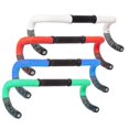 thumbnail image 5 of Cinta para manillar de bicicleta, cintas para barra de dos colores, 2 rollos de superficie de cuero Pu, envolturas para manillar de bicicleta de espuma Eva con tapones finales, 5 of 5