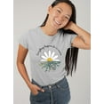 thumbnail image 2 of For A Reason Daisy T-Shirt Women -Image by Shutterstock, Female Small, 2 of 4
